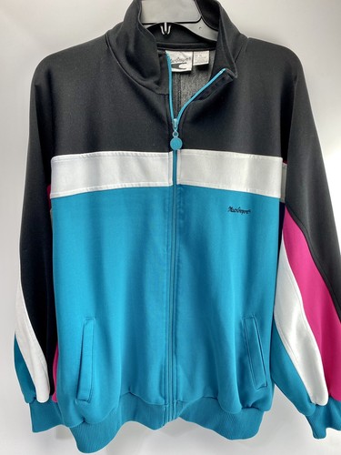 マックレガー ジャケット ヴィンテージ 80s 90s VTG 80s 90s MacGregor Track Tennis Jacket XL Color Block