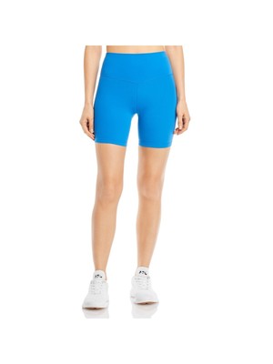 

SPLITS 59 Женские синие шорты до середины бедра для активного отдыха с высокой талией, Синий, F1024