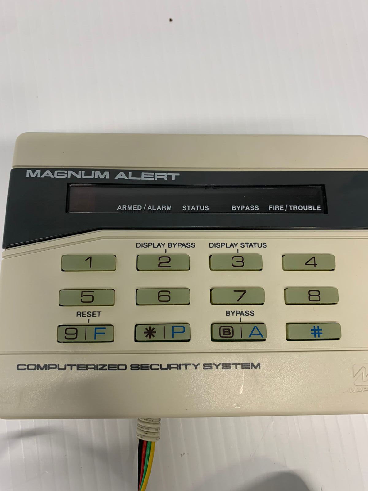Magnum Alert Computerized Security System Control Panel FREE SHIPPING