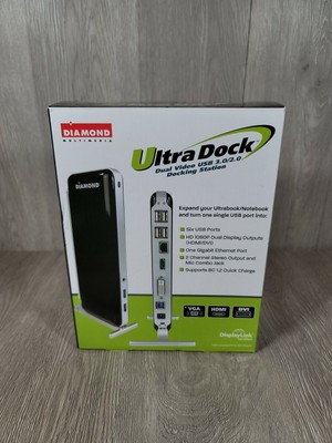 Diamond Ultra Dock Ds3900 Docking Station - For Notebook/desktop Pc New Open Box