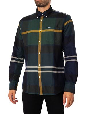 

Мужская рубашка в строгом стиле Barbour Dunoon, разноцветная, Multicoloured, MSH4980TN55
