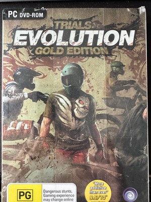 New & Sealed    Trials Evolution Gold Edition Steelbook PC DVD-ROM - ubisoft