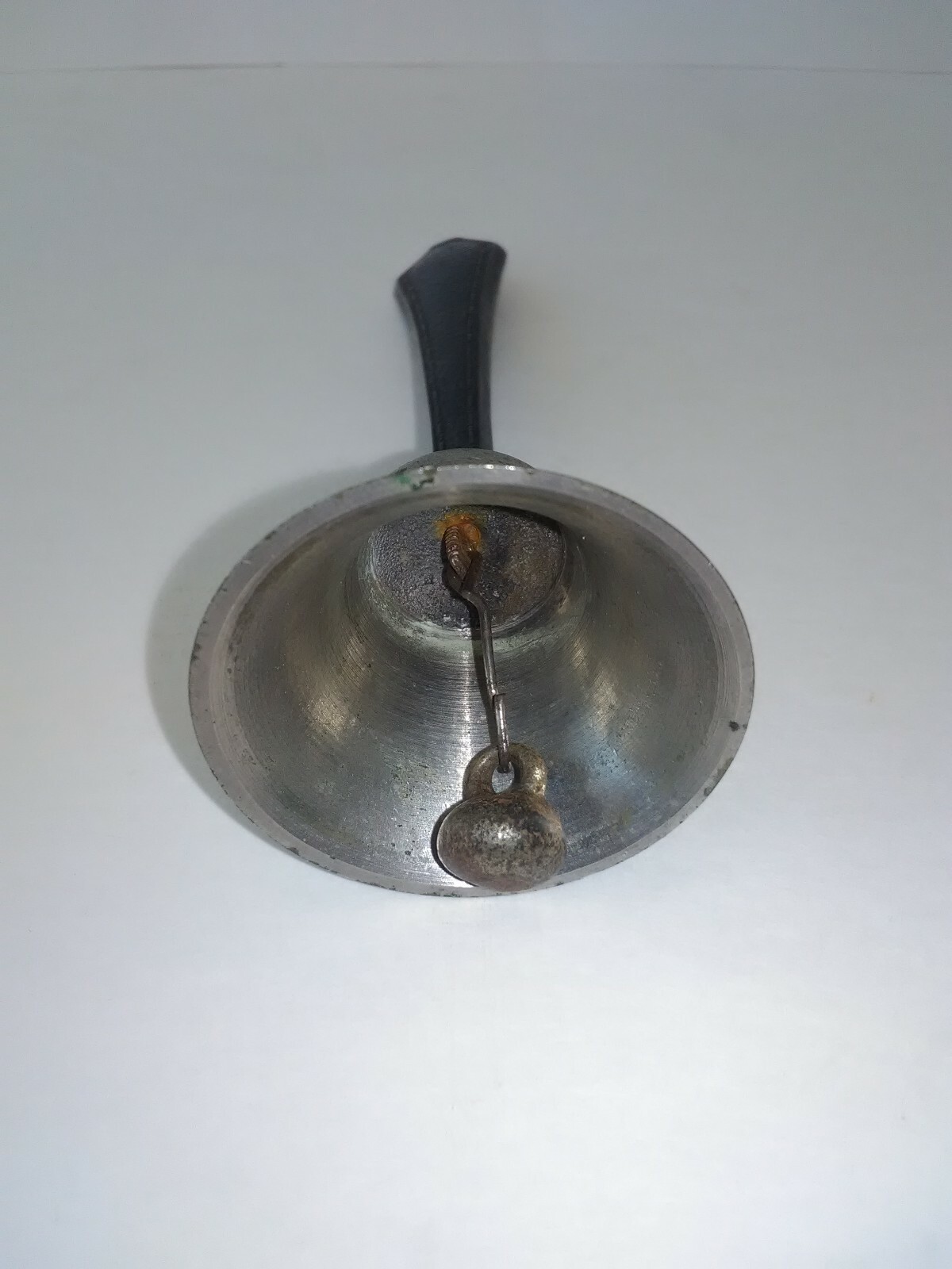 Vintage sterling silver handled servants call bell dinner table bell