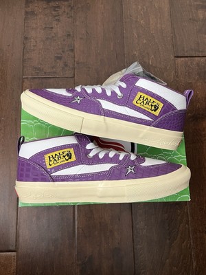 Carpet Company x Vans Halfcab Royal Purple Skate Lifestyle Shoe Men Size 8.5 New