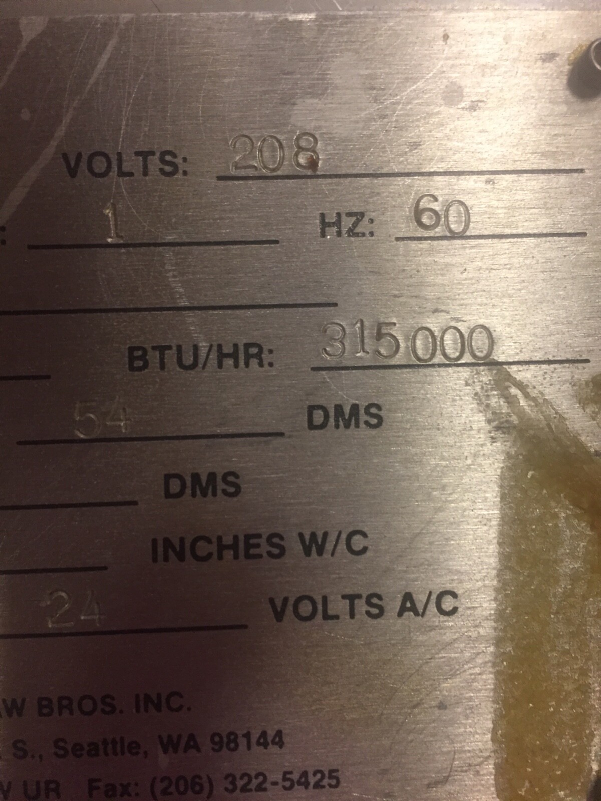 Donut fryer belshshaw mdd-2000-104a