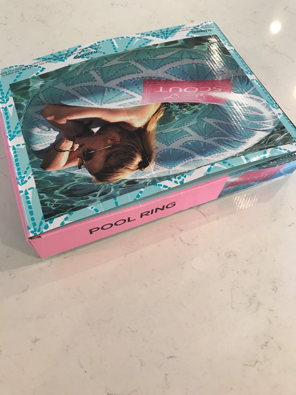 SCOUT Inflatable Pool Ring Tube Brand New