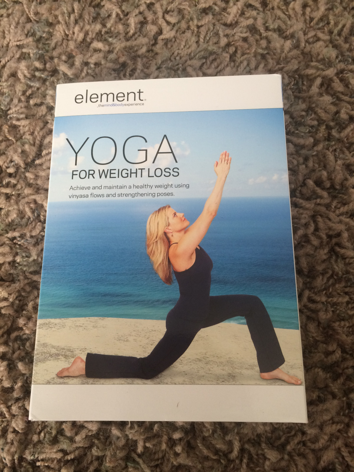 Yoga DVDs: lot of 5