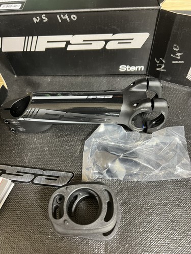 Full Speed Ahead SMR ACR Stem 140 mm Clamp 31.8mm +/-6 Deg 1 1/8 in Blk Aluminum
