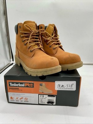Timberland PRO Sawhorse TB092628231 Men's 7.5 M Wheat Composite Toe Work JLOL328