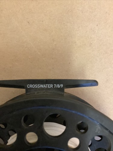 Redington Crosswater 7/8/9 WT Black Fly Fishing Reel With Line In Case