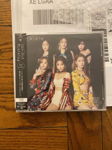 G)I-DLE LATATA Japanese ver First Limited Edition Type A CD G)I-DLE LATATA Japanese ver First Limited Edition Type A CD