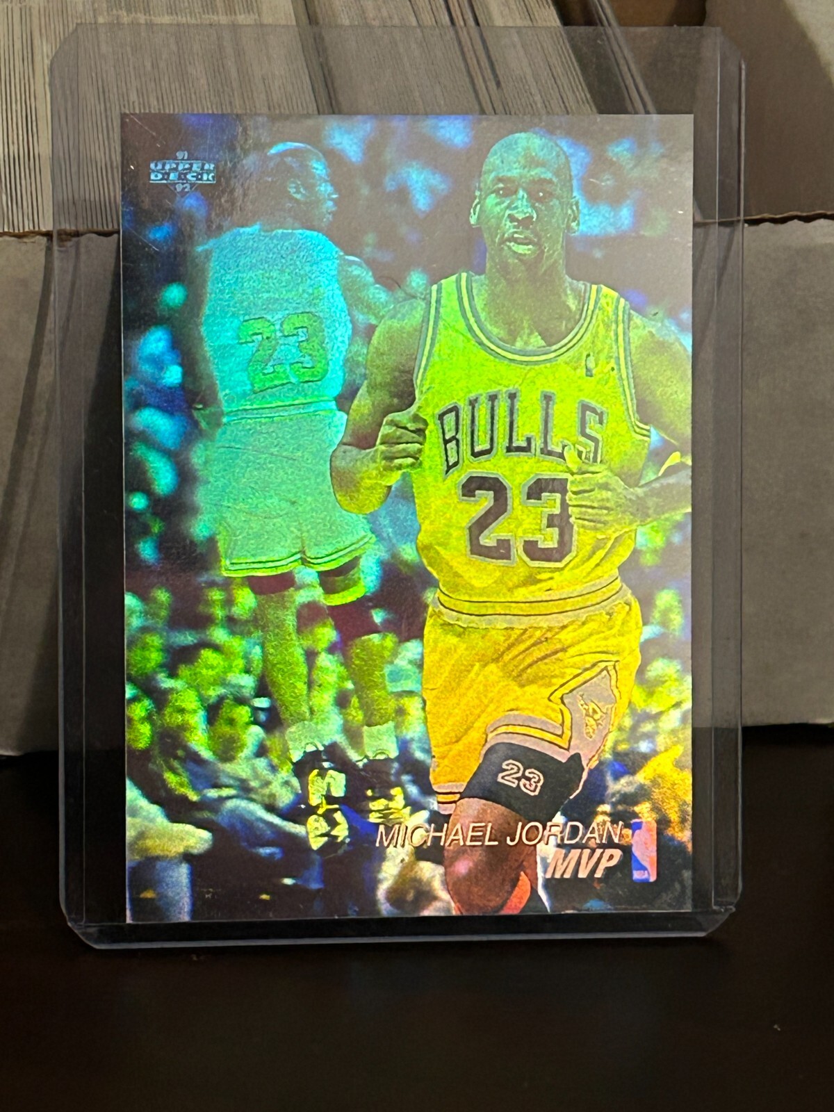 マイケル・ジョーダン rare AIR UPPER DECK 限定5000 1994 UPPER DECK MICHAEL JORDAN RARE AIR #5 NBA BASKETBALL