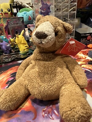 Russ Berrie Bubba Bear Suedelike #3055 Plush 6'' Stuffed Animal Toy Rare w/ Tag
