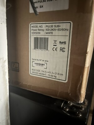 PRICE DROP Bluesound PULSE SUB+ Wireless Powered Subwoofer - Brand New WHITE