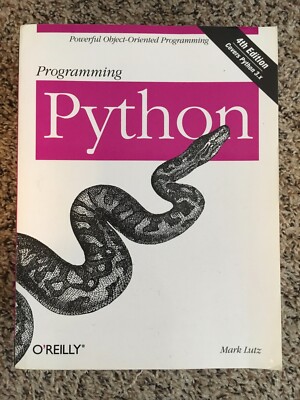 Programming Python 4th Edition Mark Lutz Powerful Object-Oriented Programming