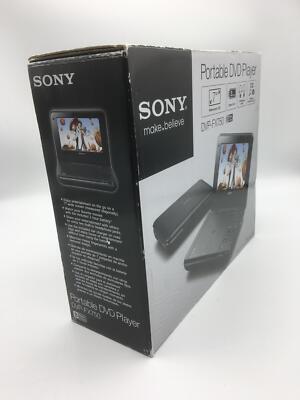 Boxed Sony 7-Inch Portable DVD Player - Region 1 - Black
