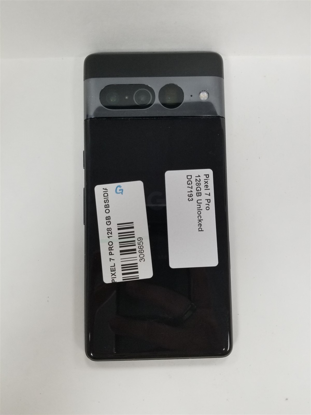 Google Pixel 7 Pro 128GB Black GE2AE (Unlocked) Fully Functional DG7193