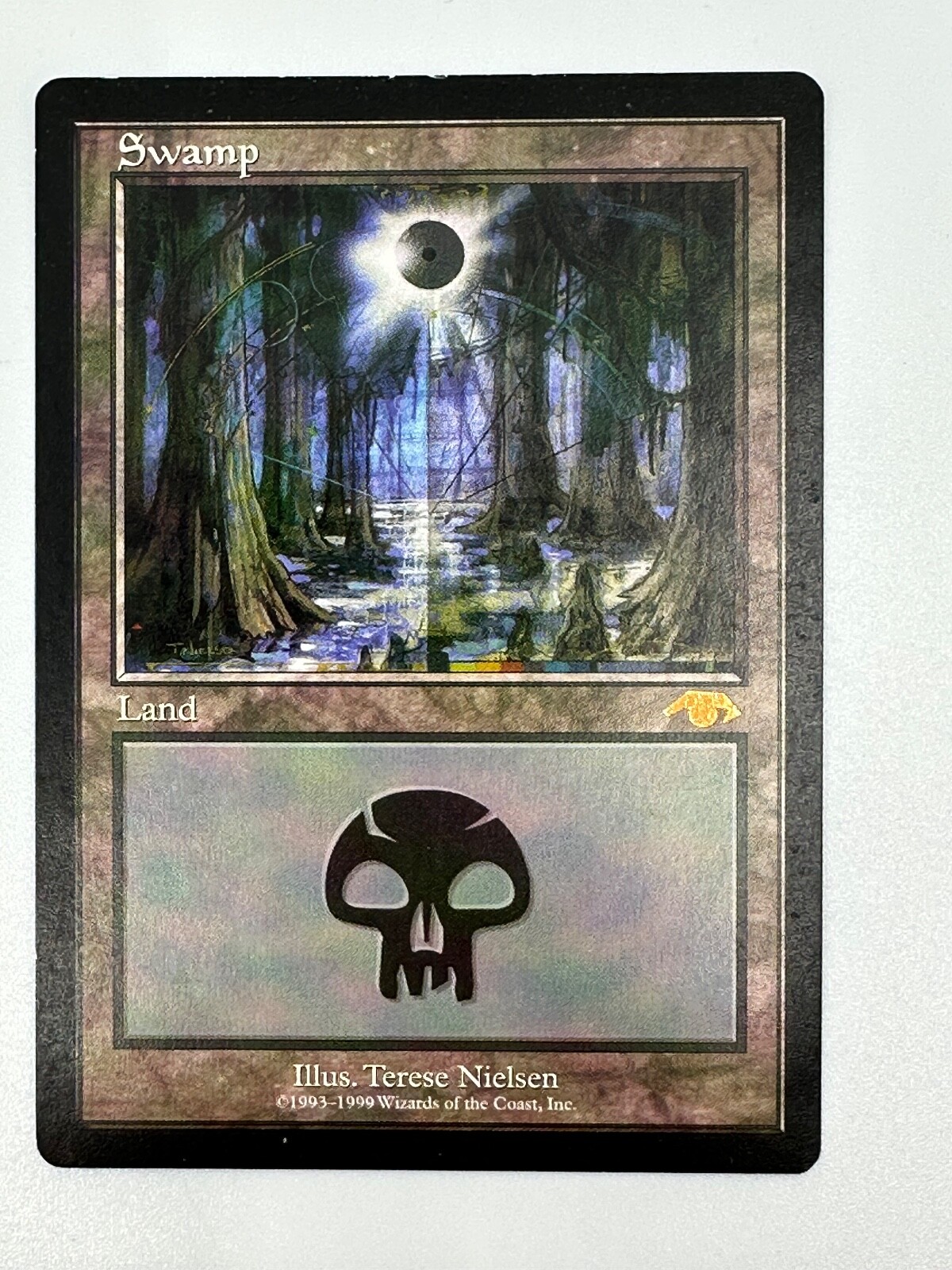 MTG Guru Land グルランド 島 PSA9 PLD]沼⁄Swamp《英語》Guru Lands#90