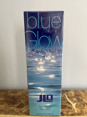 Vintage *2010 - Blue Glow by Jennifer Lopez 3.4 oz /100ml EDT Spray Women SEALED