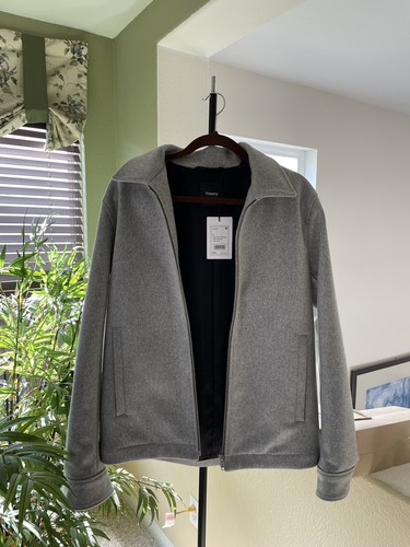 Melton pearl jacket coat【Gray】 Jumbo Worker Jacket Mineral Pearl Shredded DU02C5761-DMPSH