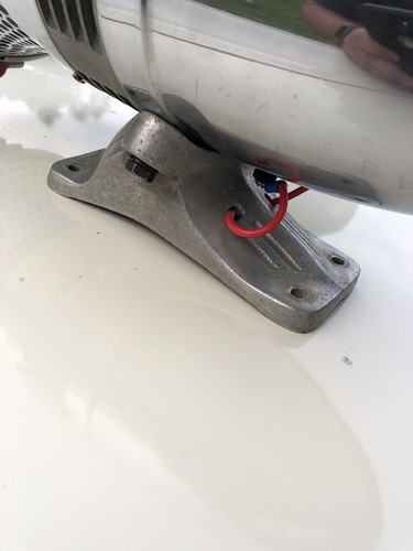 Vintage Sterling Fire Truck SIRENLITE  20 SIREN 12 Volt with Base