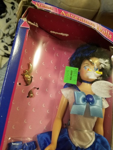 VINTAGE RARE Sailor Mercury Adventure Doll Sailor Moon Doll 6