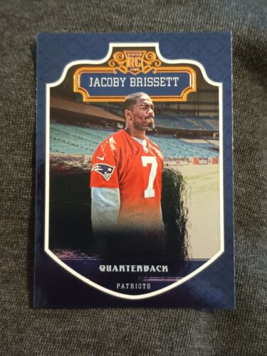 2016 JACOBY BRISSETT PANINI #240 KNIGHTS TEMPLAR ROOKIE RC CARD PATRIOTS PWE. rookie card picture