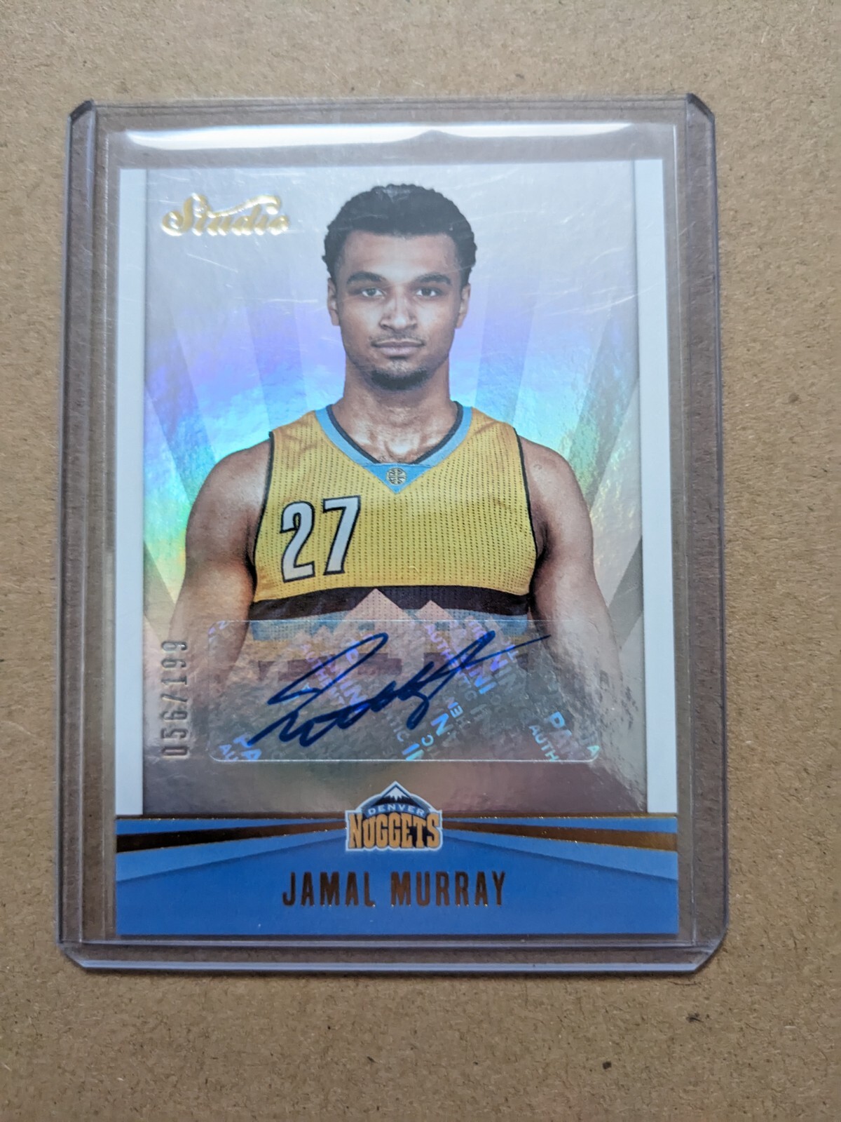 nbaカード  jamal murray rc jersey auto /75 2016 Panini Absolute Freshman Flyers Jamal Murray Rookie