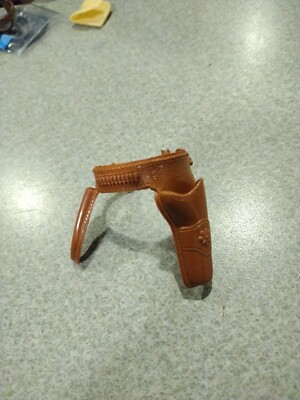 1960's-70's Auth/Orig Marx Johnny West Jamie Jay West Gun Belt Holster Nice Cond