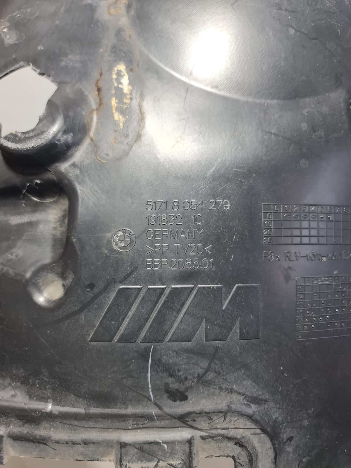 0 Bmw 2015-2020 51-71-8-054-279 51718054279 Cover Wheel Arch Frontsection Fron image 4