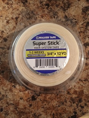 Walker Tape Super Stick Tape Rolls 1 in x 12 yd
