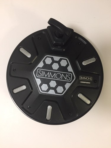 (5) Simmons SD500 Electric Drum Pedals Pads & Cymbals Lot/bundle Used but As Is