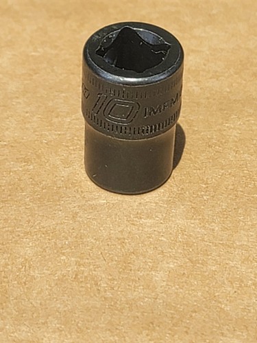 Snap-On ™ Tools USA NEW 3/8" Drive 10mm Metric 6PT Shallow IMPACT Socket IMFM10A
