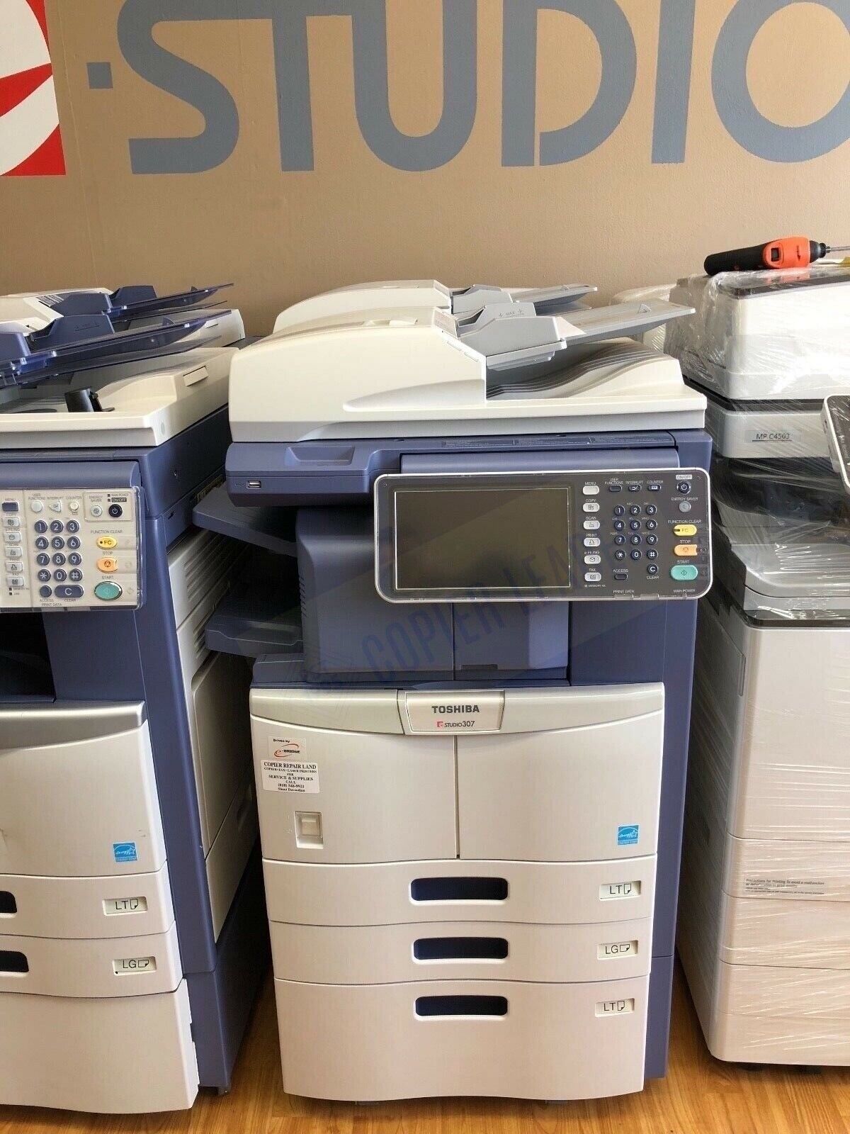 Toshiba e-Studio 307 - Copy-Print-Fax-Scan (Low Meter Toshiba e-Studio 307 - Copy-Print-Fax-Scan (Low Meter