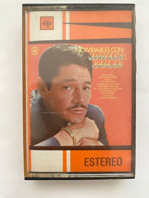 JAVIER SOLIS -INOLVIDABLES CON JAVIER SOLIS-  1972 MEXICAN TAPE ALBUM, RANCHERAS