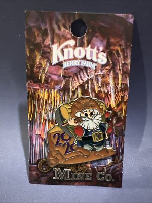Knotts Berry Farm Lapel Pin #10 CALICO MINE Limited for Park 100th Anniversary
