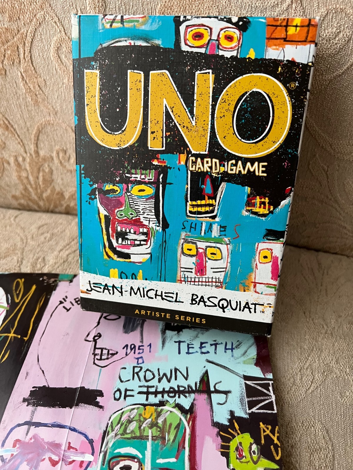アニメ/ゲーム JEAN-MICHEL BASQUIAT 100%&amp;400% MEGA α SKULLPANDA Jean-Michel Basquiat 400% 001 Limited