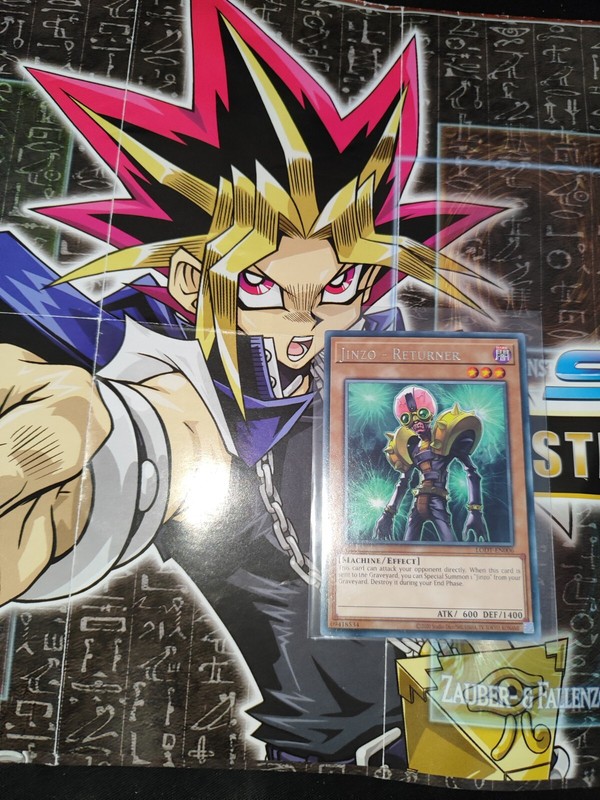 Yugioh! Lp Jinzo - Returner - Lodt-En006 - Rare - Unlimited Edition Lightly Play