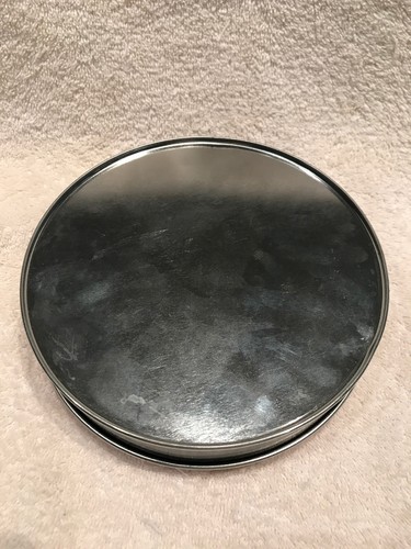 Candy/Cookie Tin Western W Boots- Lab Size 6” Round By 1-3/4” Decorative