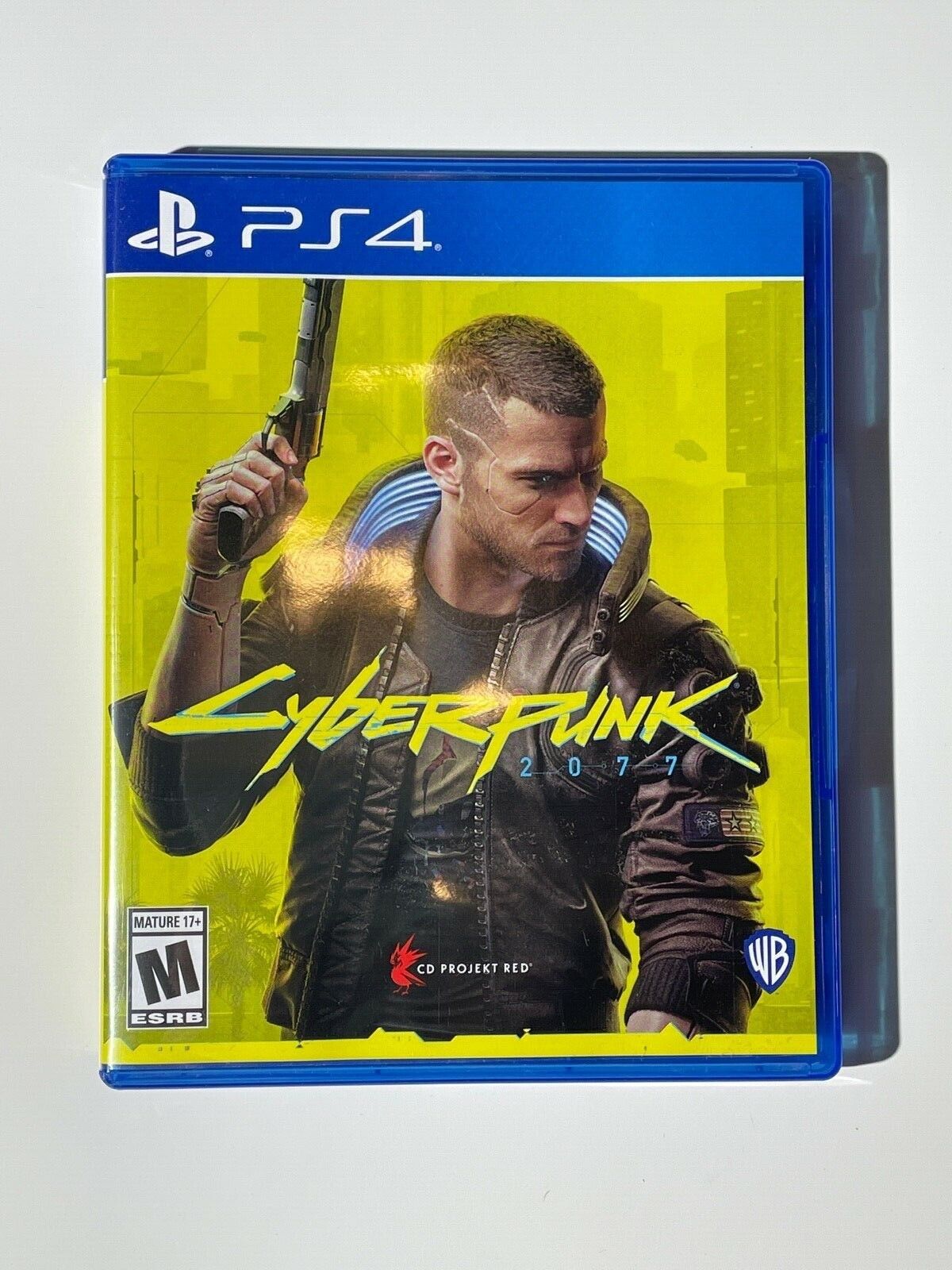Sony Playstation 4 Cyberpunk 2077 PS4 Video Game Two Disc Sony Playstation 4 Cyberpunk 2077 PS4 Video Game Two Disc