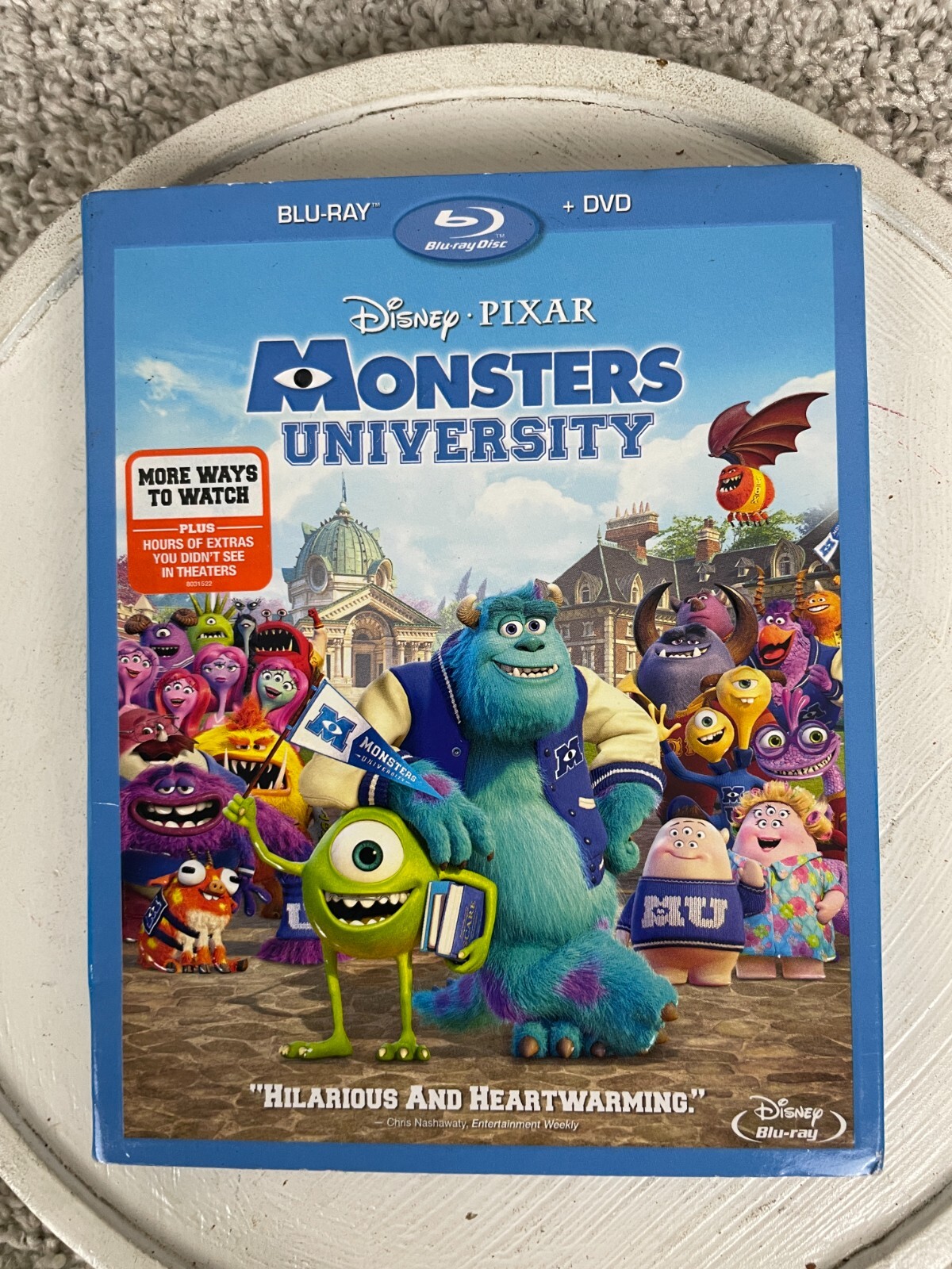 Disney Pixar 2013 Monster University NTSC Blu-Ray + DVD