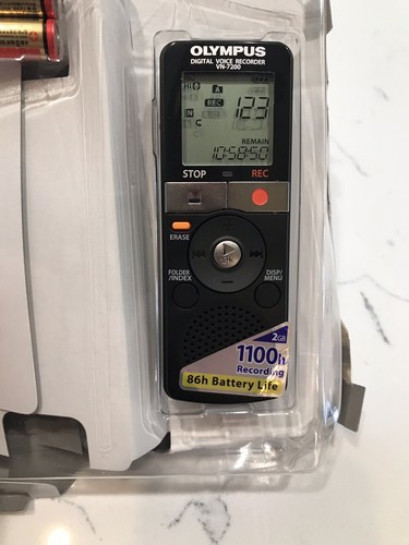 OLYMPUS VN-7200 Digital Voice Recorder 2GB 1100 Hrs New In Box