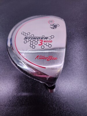 Killer Bee Stinger 3 Fairway Wood 15* , New In Plastic 