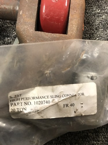 Crosby 20 Ton  High Performance Sling Connector  S-237
