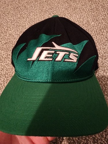 キャップ vintage 1990 JETS NFL cap Vintage New York Jets Starter Hat Cap Fitted Wool Black NFL
