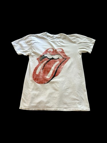 希少 Vintage Rolling Stones Tシャツ　90s 00s Vintage Rolling Stones Tshirt 2000's Sz Medium Tongue