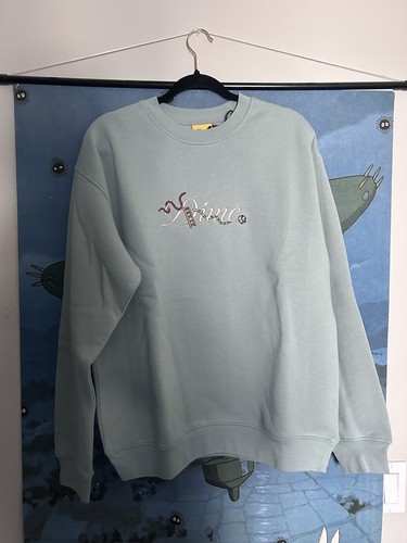 ■Dime■ Cursive Snake Crewneck Long Sleeve T-Shirt Orange $_12.JPG?set_id=880000500F