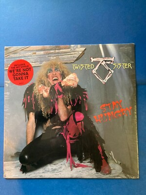 Orig 1984 Twisted Sister LP Stay Hungry SEALED MINT Hype Sticker  new old stock