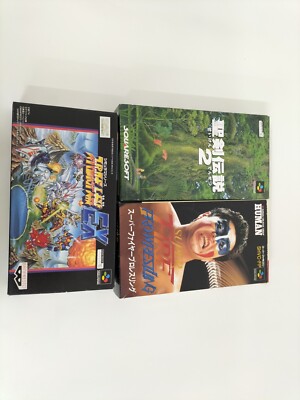 M1 Nintendo 64 Secret of Mana,Super Fire Pro-Wrestling & Super Robot WarEX Japan