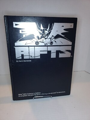 Rifts Silver Hardcover Collector's Edition Role Playing Game Megaverse 1995